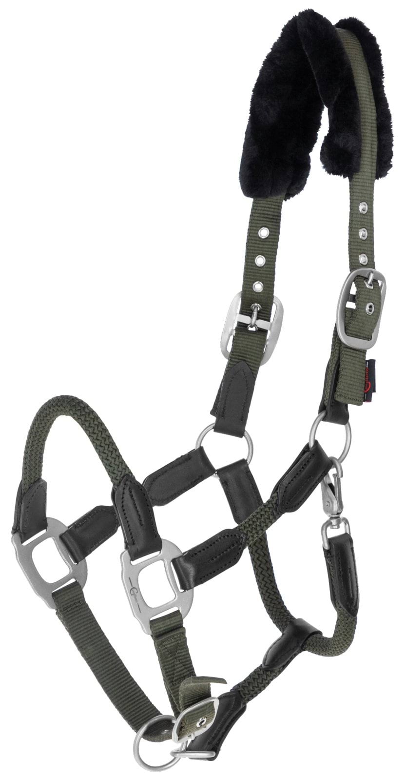 Kantar dla konia Cordano, oliwkowy Covalliero - Cavalo